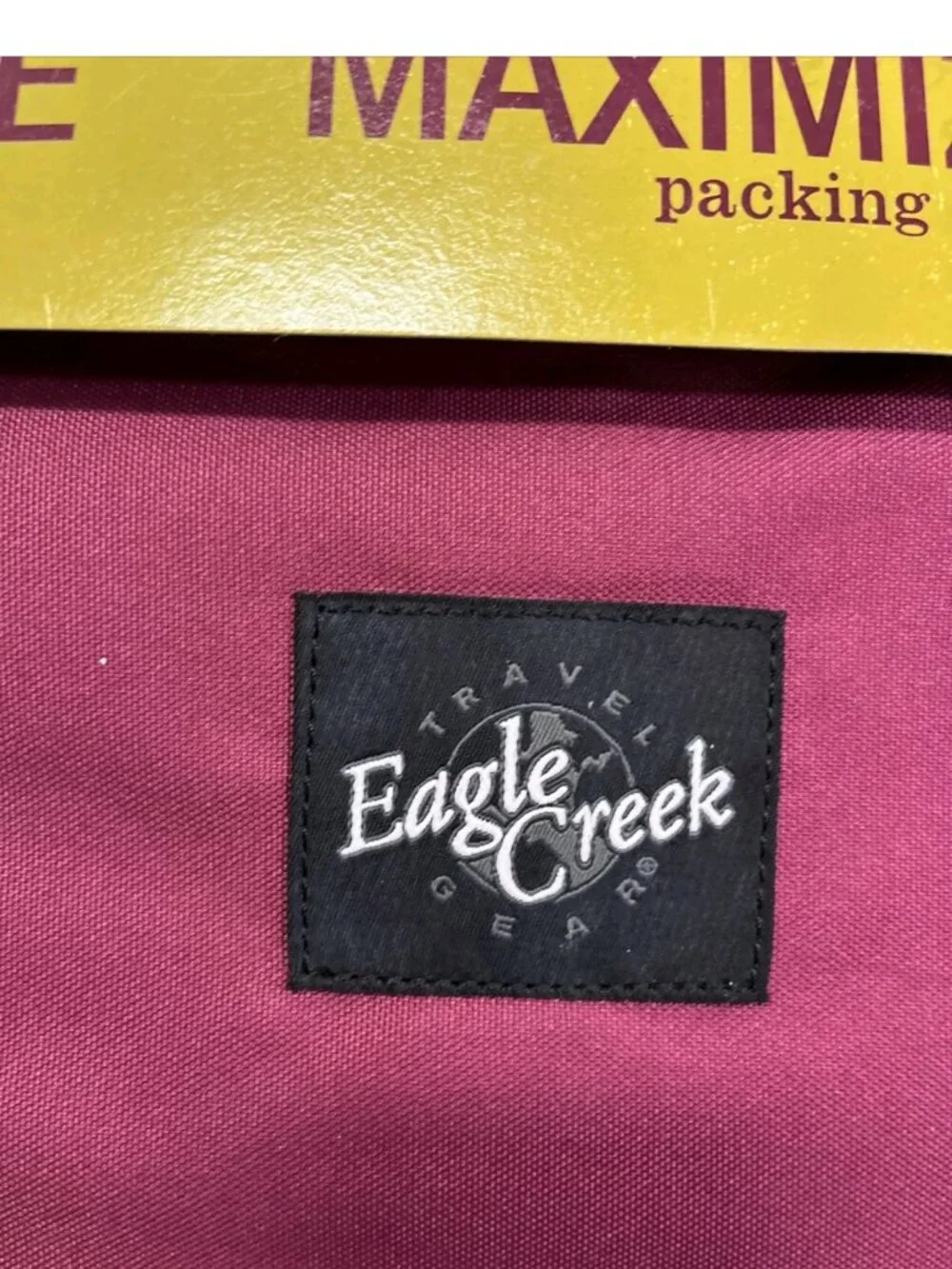 Eagle Creek Pack-It Folder 20 Large Cranberry Travel Organizer NWT